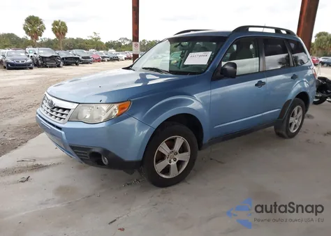 2012 Subaru Forester 2.5X from USA, damaged, VIN JF2SHABC8CH408168